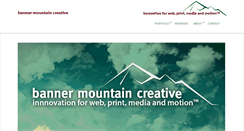 Desktop Screenshot of bannermountain.com